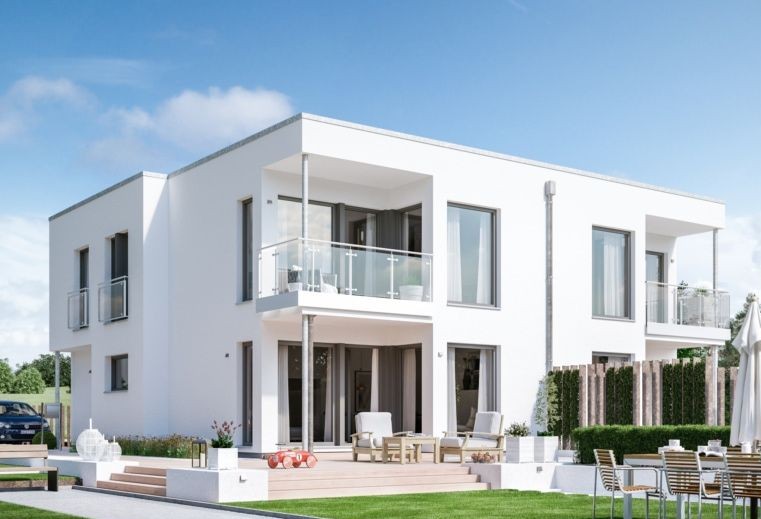 Fasada z cegłą dekoracyjną